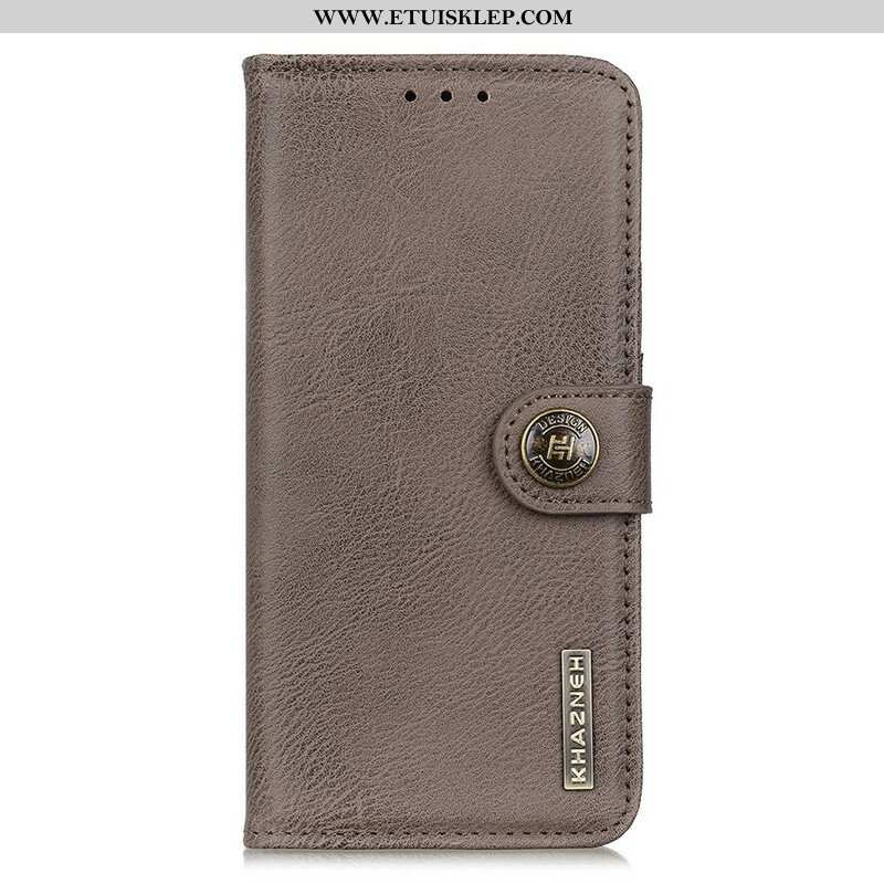 Etui Na Telefon Pokrowce do OnePlus Nord 2 5G Imitacja Skóry Khazneh